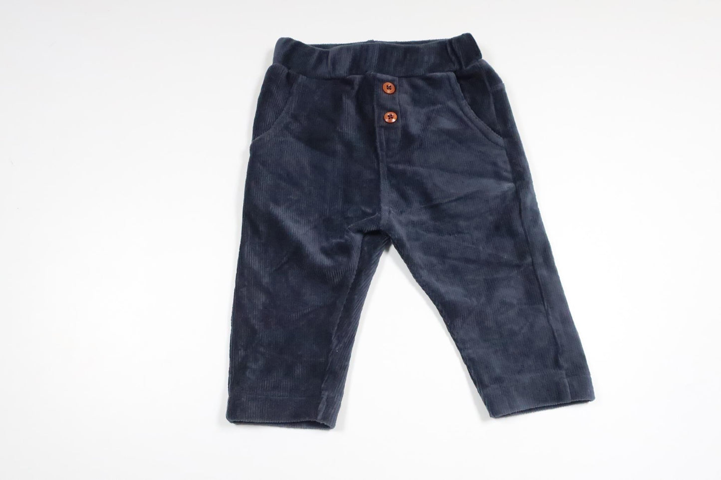 Fleecebukser fra Hust & Claire - Størrelse 68 - Marineblå