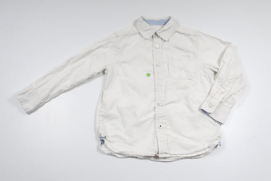 Skjorte fra Hampton Republic - Størrelse 92 - Hvid