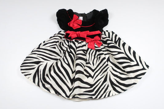 Festkjole fra Bonnie Baby - Størrelse 80/86 - Sort