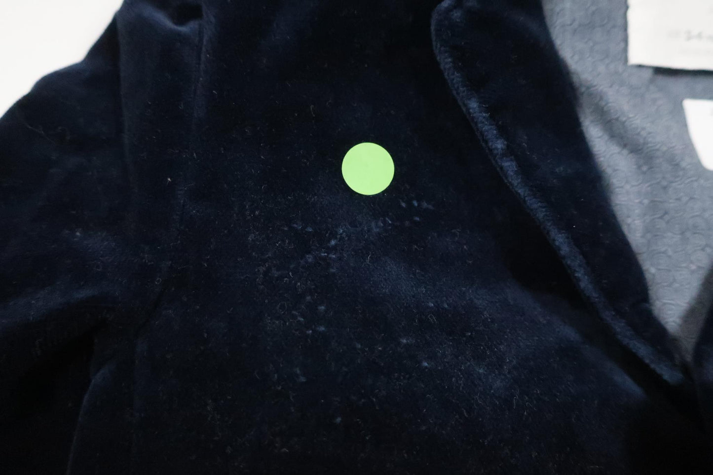 Velourblazer fra Zara - Størrelse 104 - Marineblå