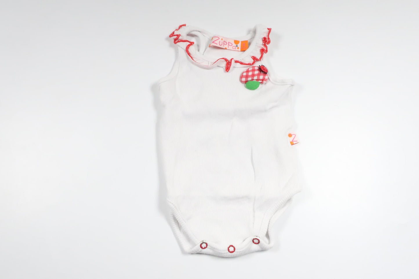 Hørbody fra Zippa - Størrelse 62 - Hvid