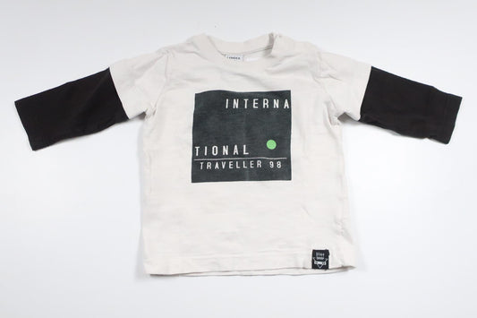 Sweater fra Lindex - Størrelse 68 - Hvid