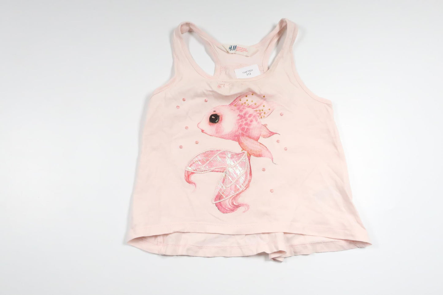 Tunika fra H&M - Størrelse 92 - Lyserød