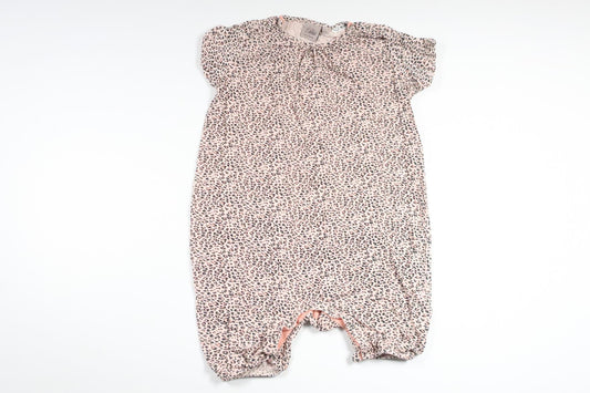 Leopardprintet jumpsuit fra Petit by Sofie Schnoor - Størrelse 92 - Pink