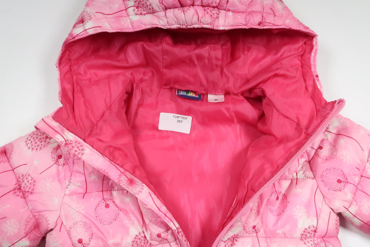 Vatteret jakke fra Lupilu - Størrelse 86 - Lyserød