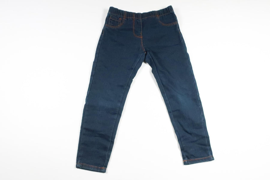 Bløde denimbukser fra Bella Fleur - Størrelse 104/110 - Denim
