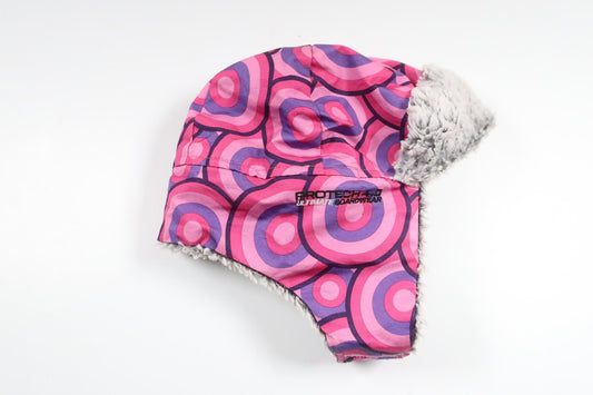 Fleeceforet vinterhue fra Unknown - Størrelse 48 - Lyserød