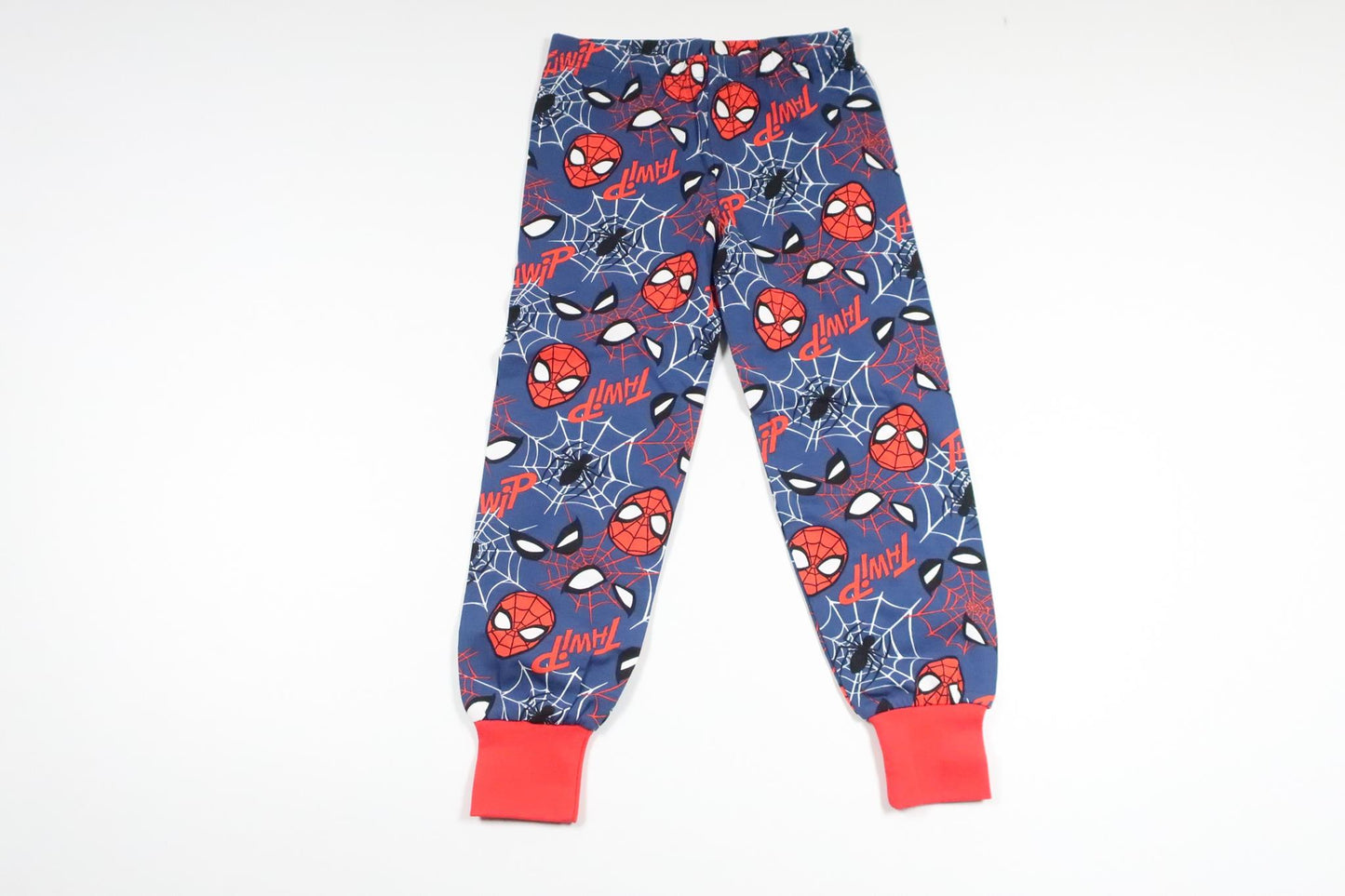 Todelt pyjamas med Spiderman fra Character.com - Størrelse 110 - Rød