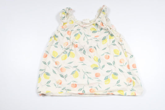 Tunika fra H&M - Størrelse 80 - Hvid