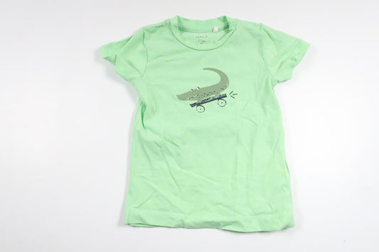 T-shirt fra Name It - Størrelse 68 - Grøn