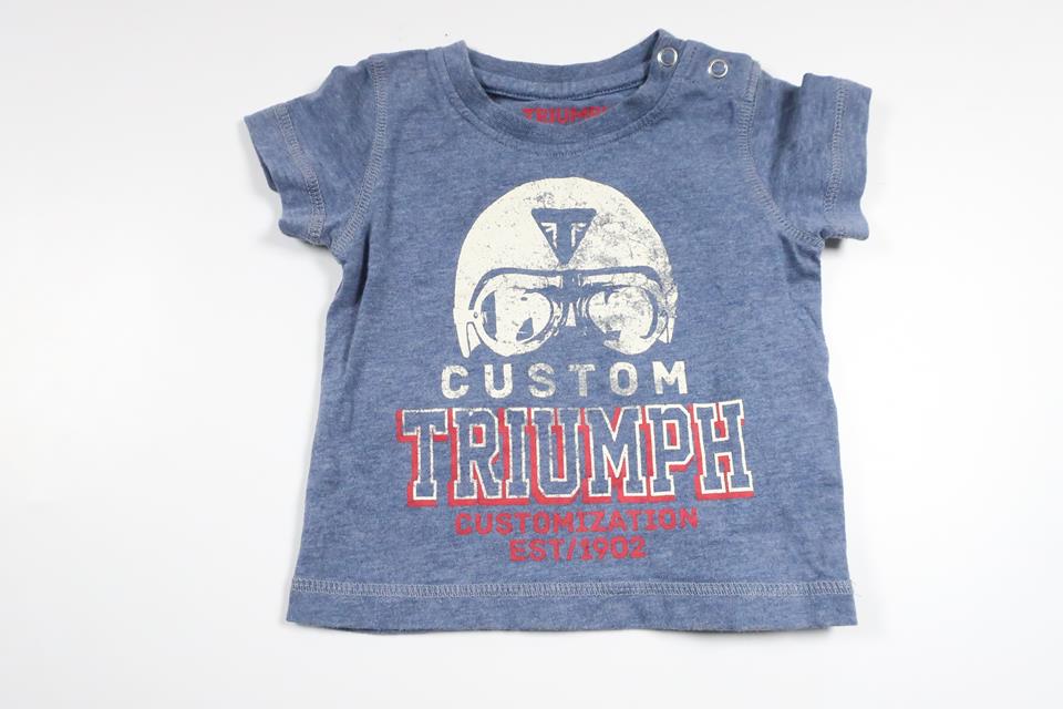 T-shirt fra Triumph - Størrelse 62/68 - Blå