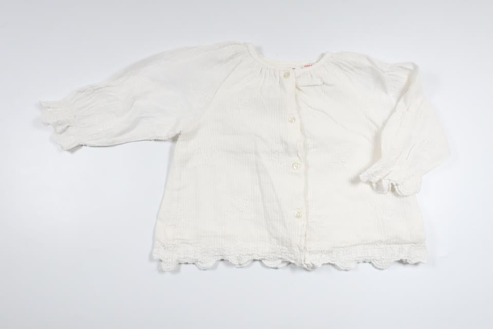 Tunika fra Zara - Størrelse 80 - Hvid