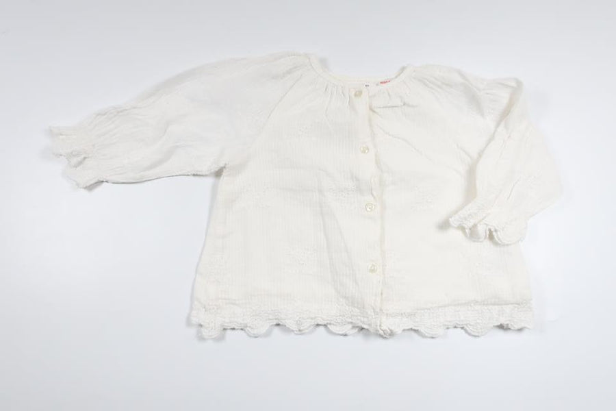 Tunika fra Zara - Størrelse 80 - Hvid