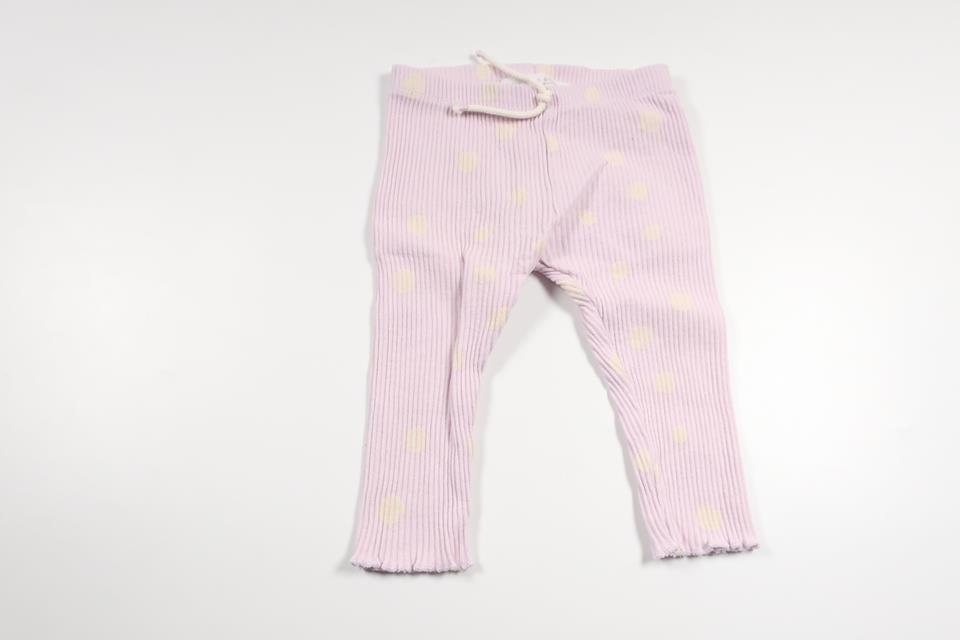 Ribbede bukser fra Zara - Størrelse 68/74 - Lilla
