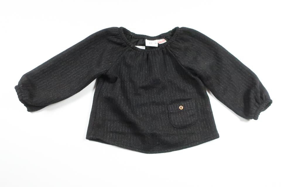 Trøje fra Zara - Størrelse 74/80 - Sort