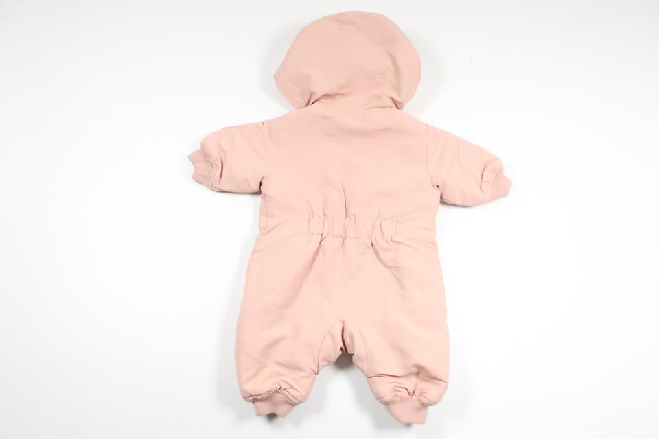 Fleeceforede overalls fra BEBE - Størrelse 60 - Pink