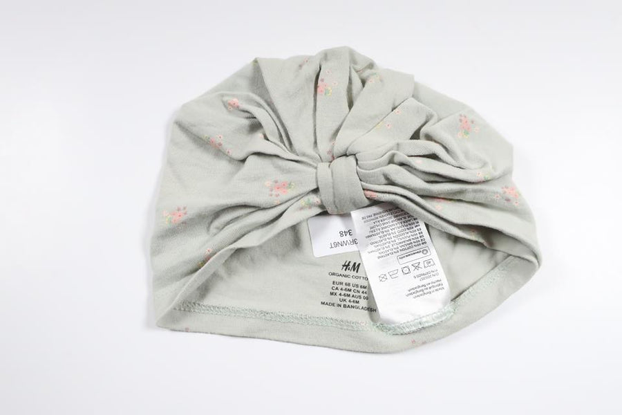 Turbanhue fra H&M - Størrelse 68 - Grøn