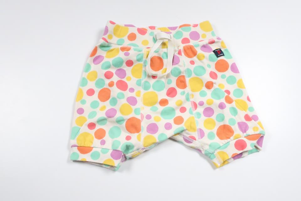 Polkaprikkede shorts fra Polarn o. Pyret - Str. 62 - Multi
