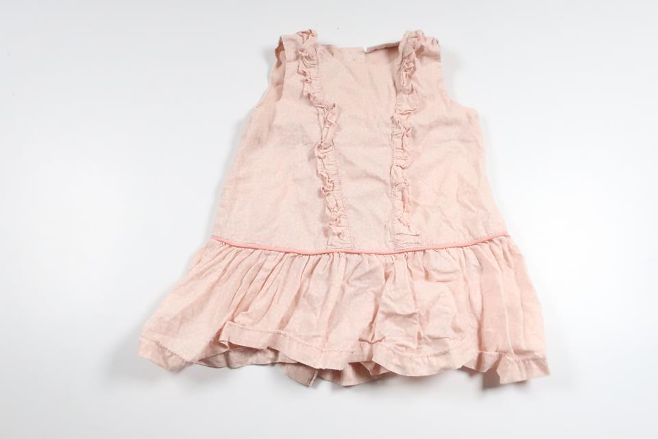 Prikket kjole fra Lindex - Størrelse 68 - Lyserød