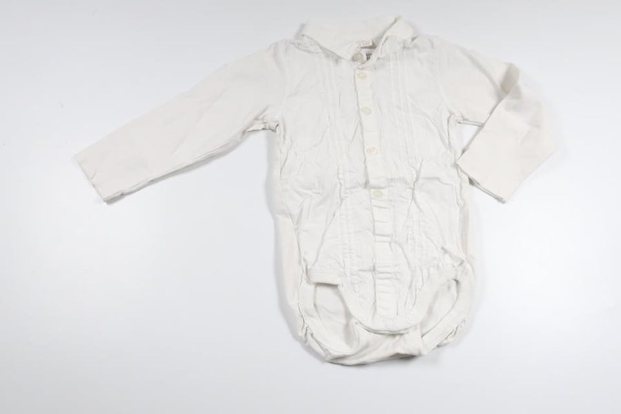 Finbody fra Lindex - Størrelse 80 - Hvid