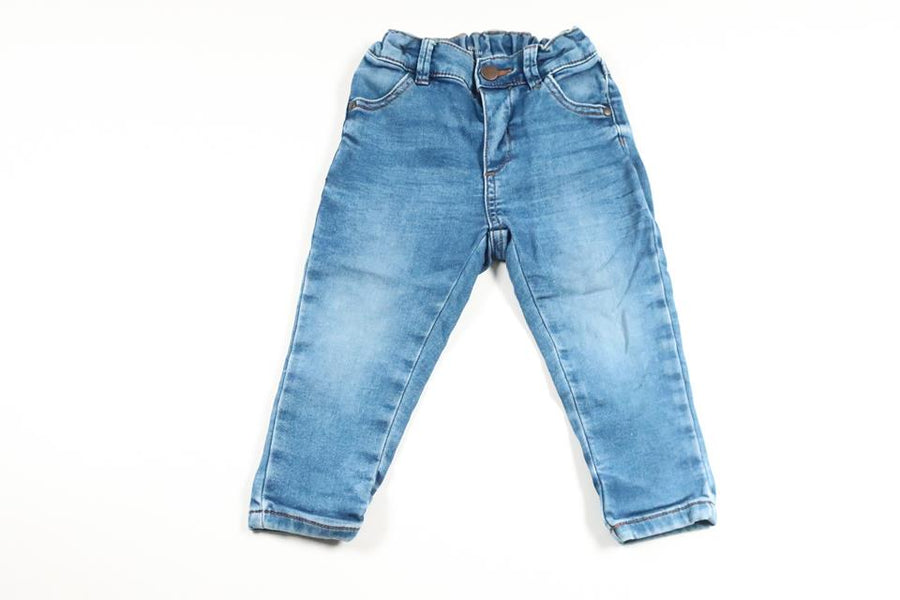 Jeansbukser fra Lindex - Størrelse 80 - Denim