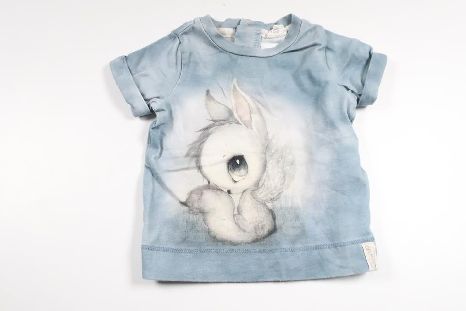 T-shirt fra H&M x Mrs Mighetto - Størrelse 62 - Blå