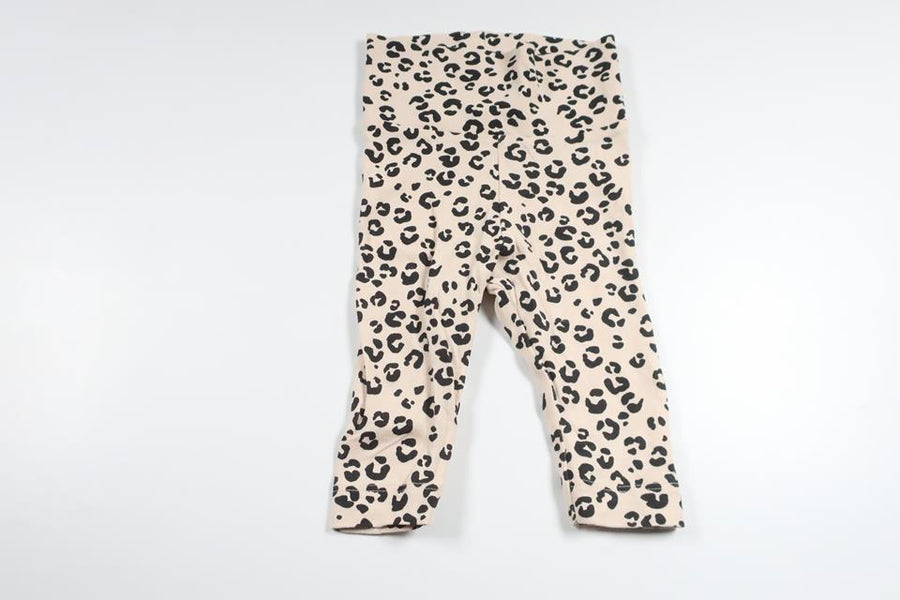 Leopardprintede bukser fra H&M - Størrelse 62 - Beige