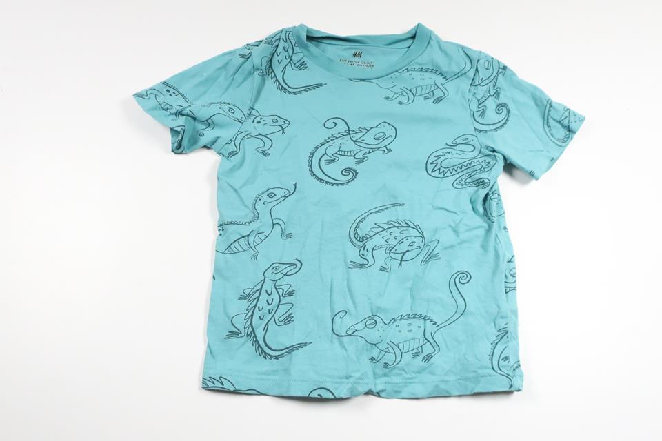 T-shirt fra H&M - Størrelse 98/104 - Blå