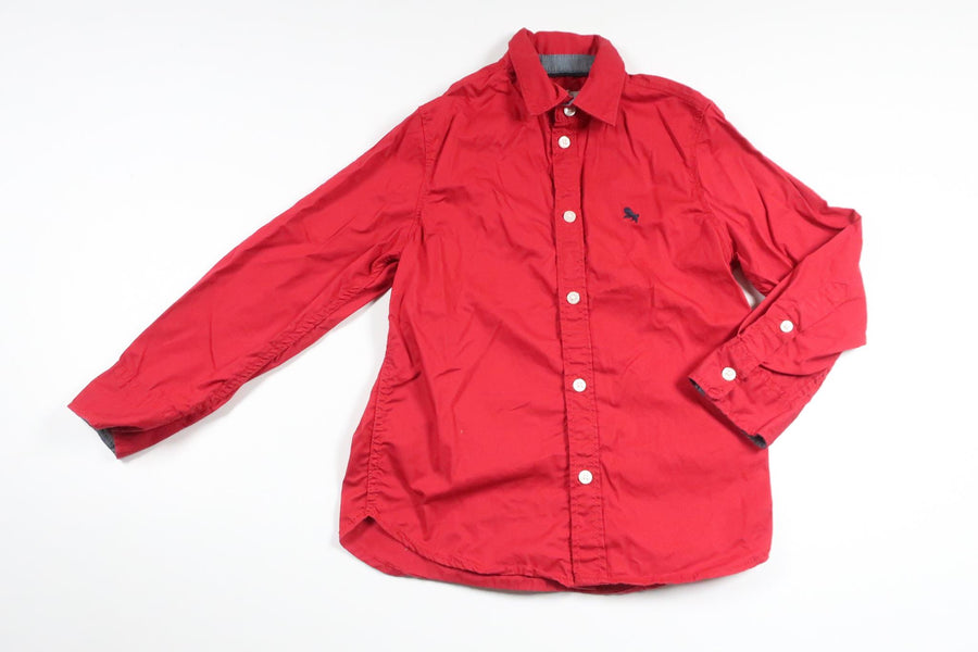 Skjorte fra H&M - Størrelse 110 - Rød