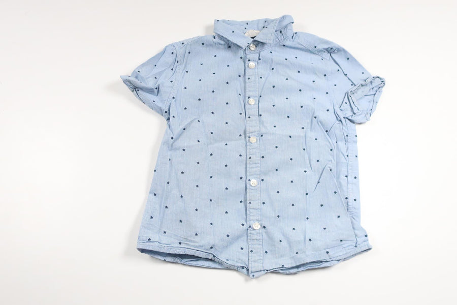 Skjorte fra H&M - Størrelse 110 - Blå