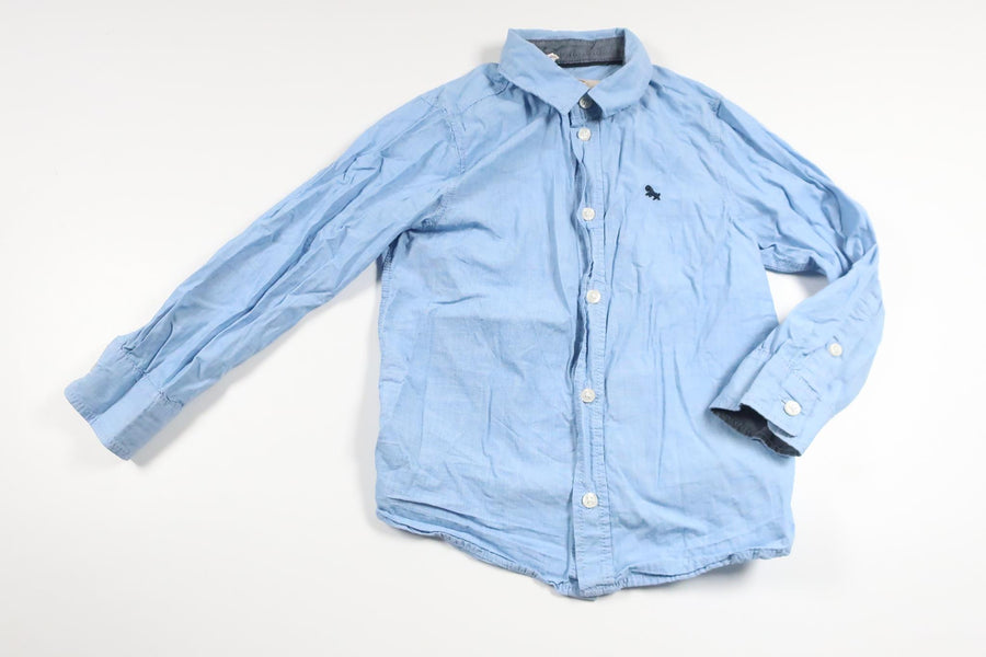 Skjorte fra H&M - Størrelse 110 - Blå