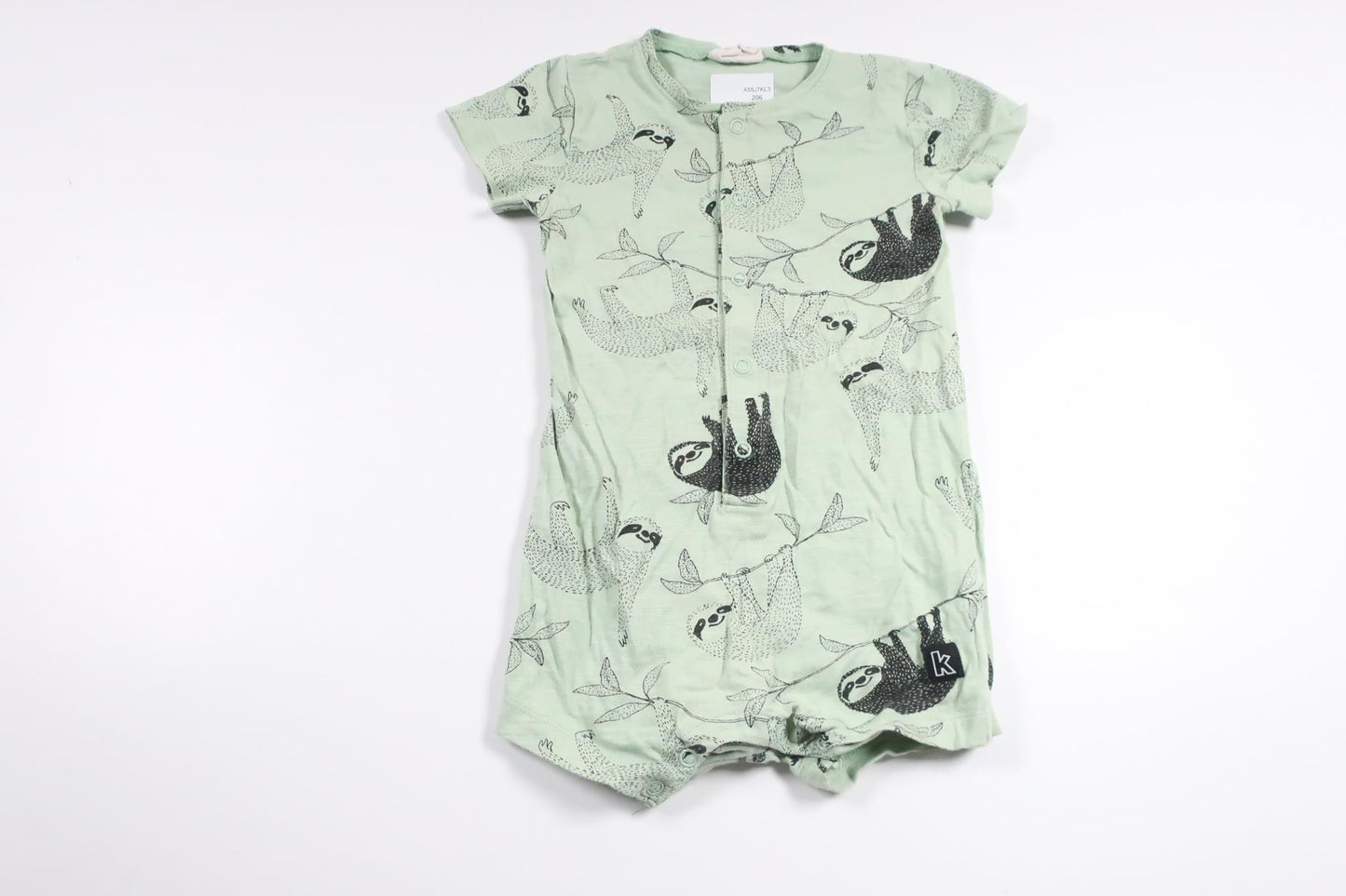 Heldragt fra KAXS - Størrelse 80 - Grøn