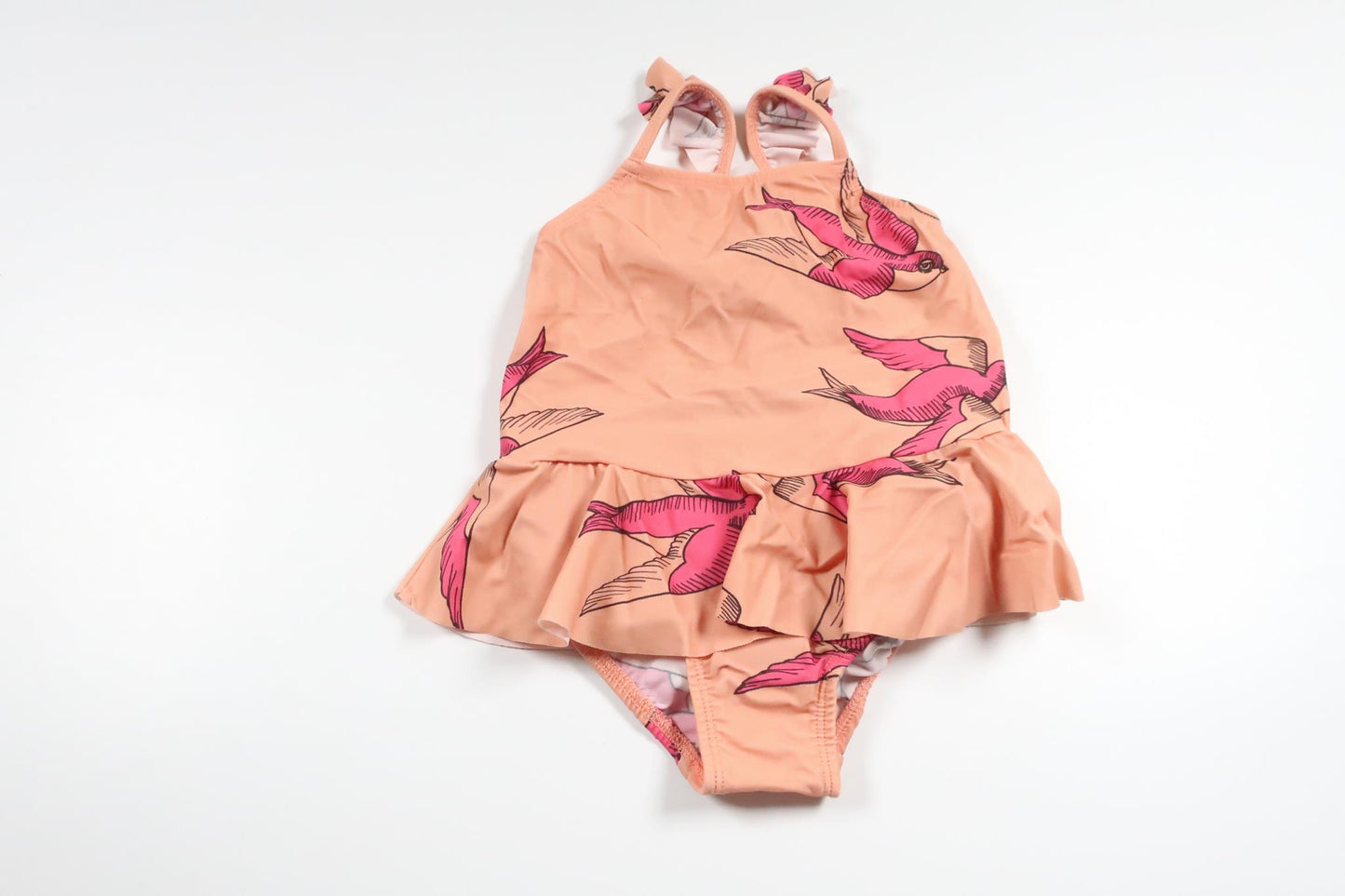 Badedragt fra Mini Rodini - Størrelse 80/86 - Lyserød