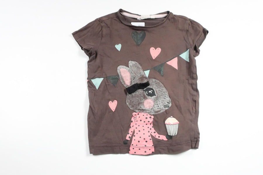 T-shirt fra Kappahl - Størrelse 98/104 - Grå