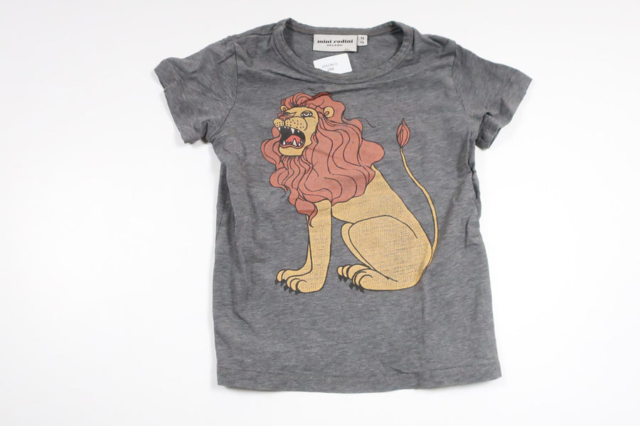 T-shirt fra Mini Rodini - Størrelse 92/98 - Grå