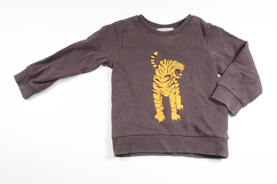 Sweatshirt fra Mini Rodini - Størrelse 92/98 - Grå