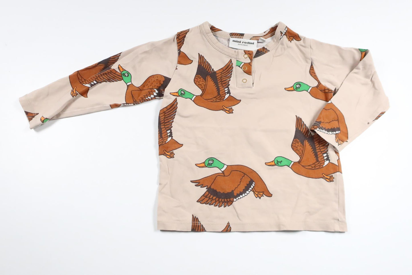Sweater fra Mini Rodini - Størrelse 80/86 - Beige