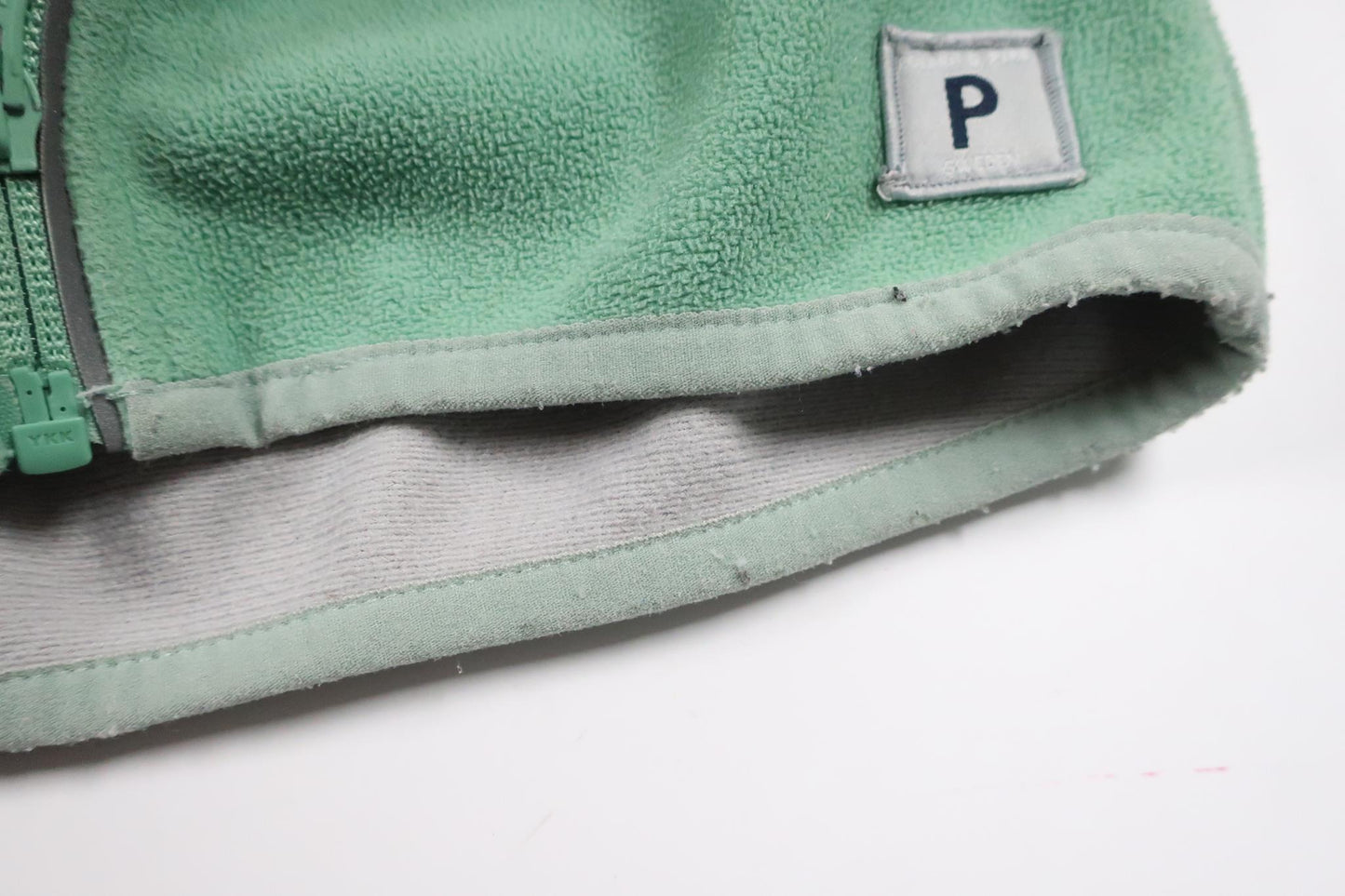 Vindfleecejakke fra Polarn o. Pyret - Str. 80 - Grøn