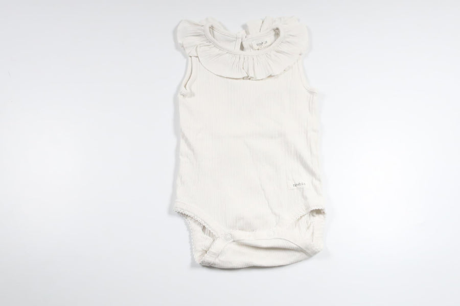 Hørbody fra Newbie - Størrelse 80 - Hvid