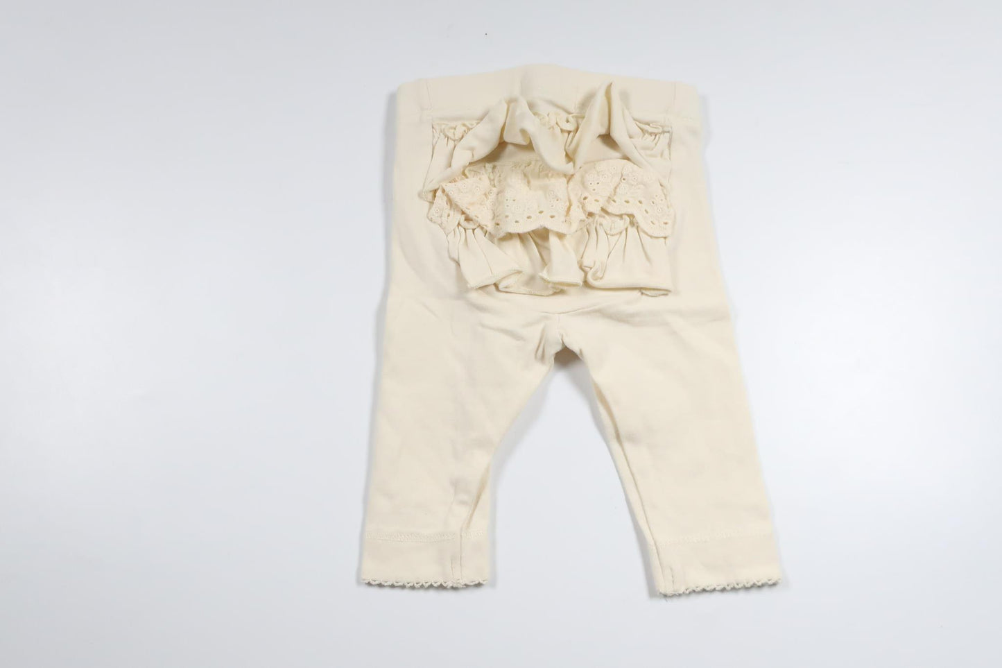 Flæsebukser til nybegyndere - Størrelse 56 - Gul