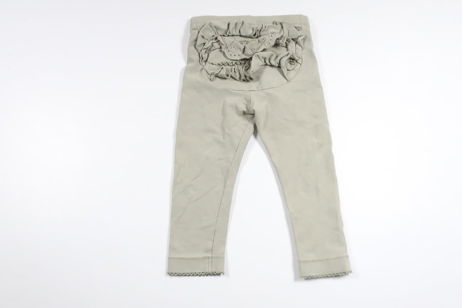 Flæsebukser til nybegyndere - Størrelse 86 - Grøn