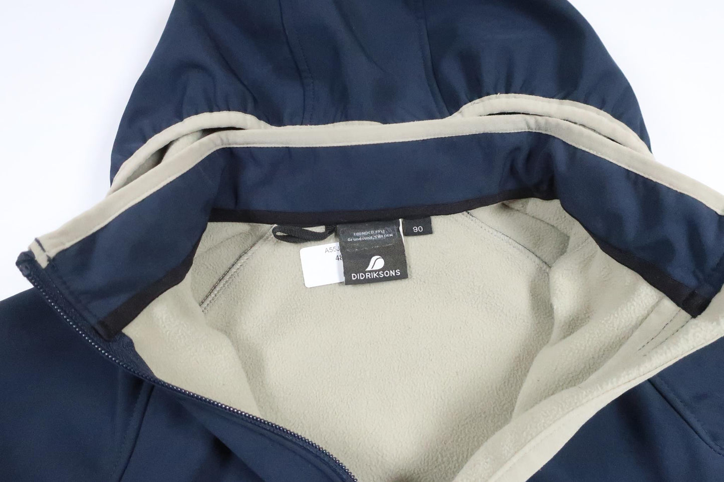 Softshelljakke fra Didriksons - Størrelse 90 - Marineblå