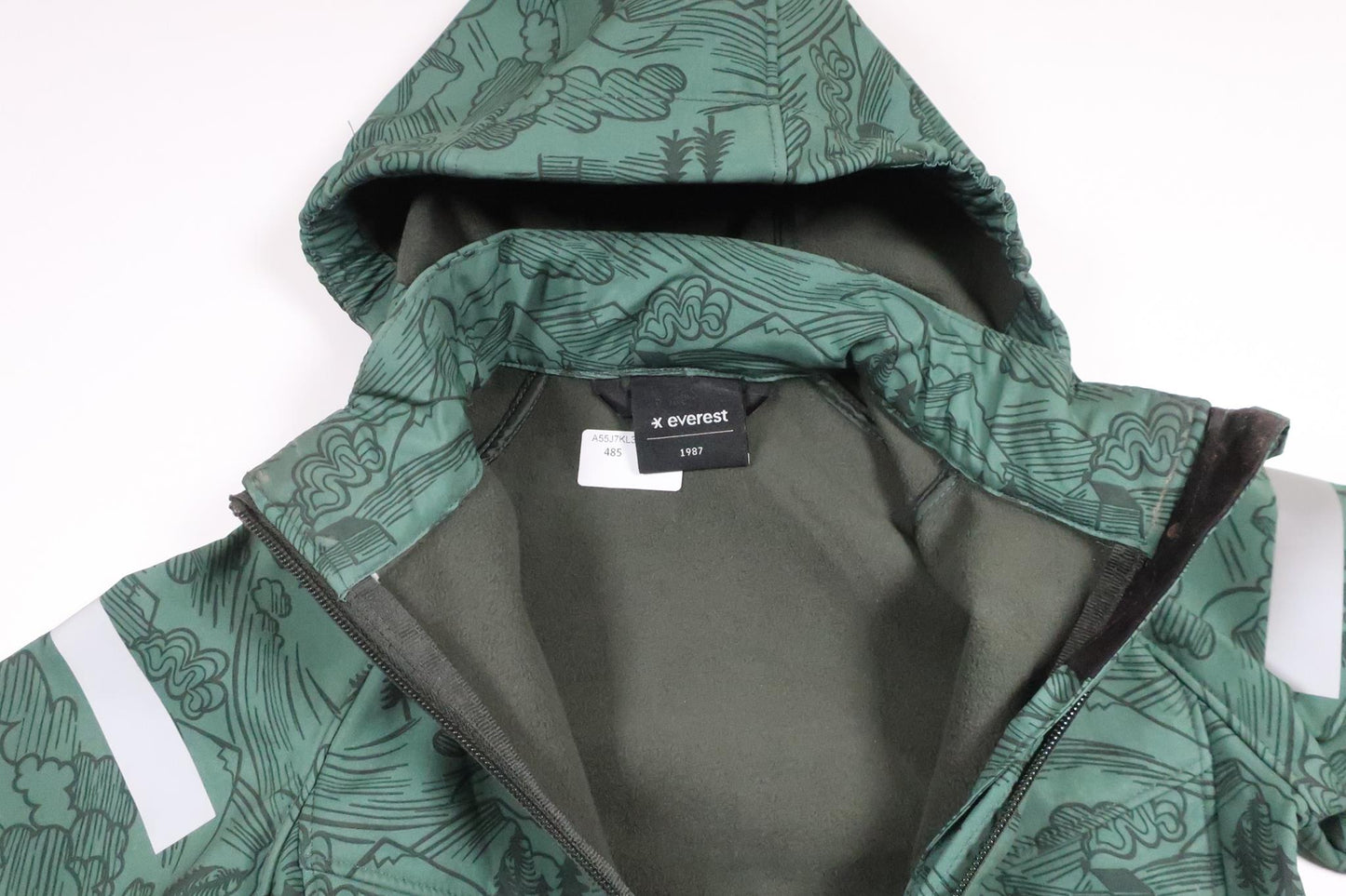 Softshelljakke fra Everest - Størrelse 86 - Grøn