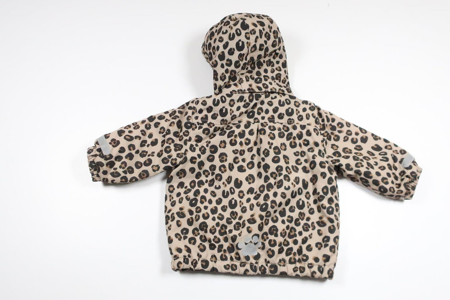 Tyndere fleeceforet jakke fra Lindex - Størrelse 80 - Beige