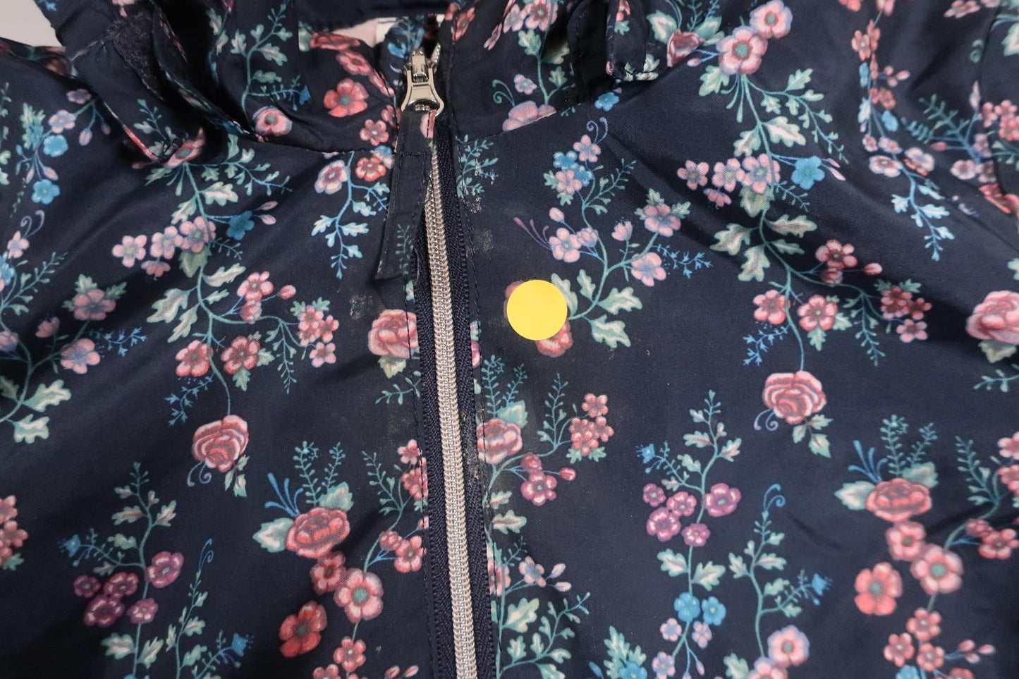 Fleeceforet vindjakke fra H&M - Størrelse 86 - Blå