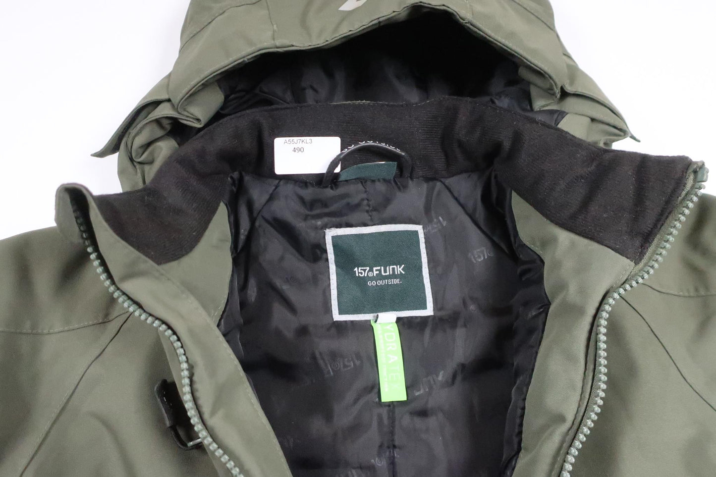 Vinterjakke fra Funk - Størrelse 100 - Grøn