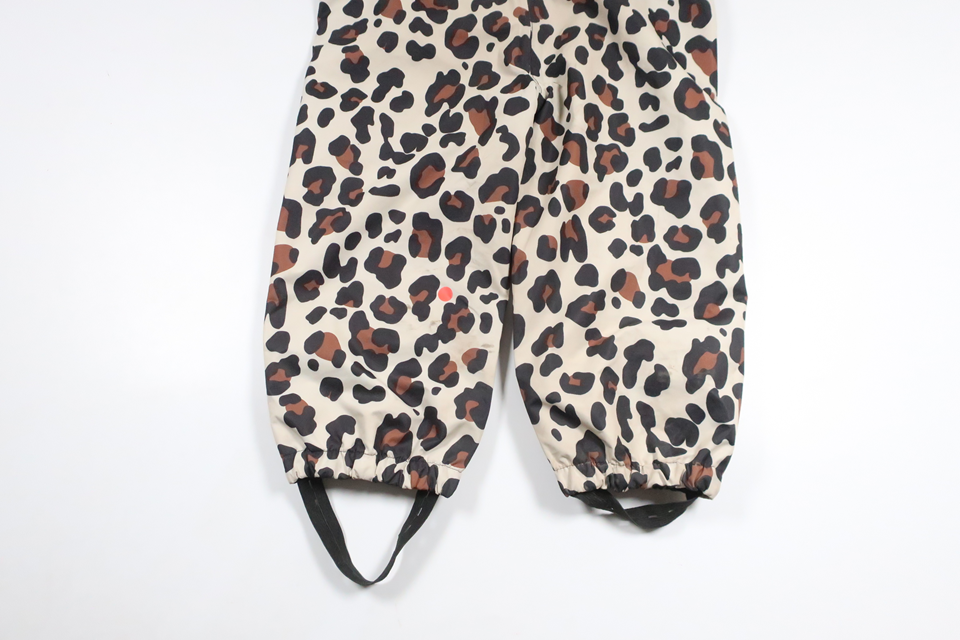 Leopardprintet jumpsuit fra Nordbjörn - Størrelse 92 - Beige