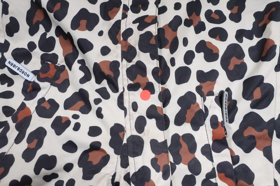 Leopardprintet jumpsuit fra Nordbjörn - Størrelse 92 - Beige