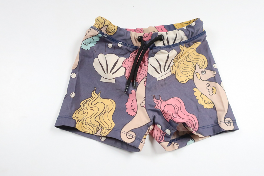 Badedragt fra Mini Rodini - Størrelse 92/98 - Lilla