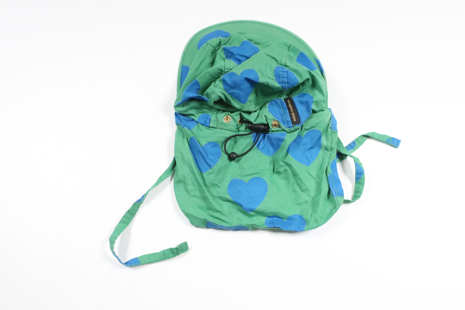 Kasket fra Mini Rodini - Størrelse 44/46 - Grøn